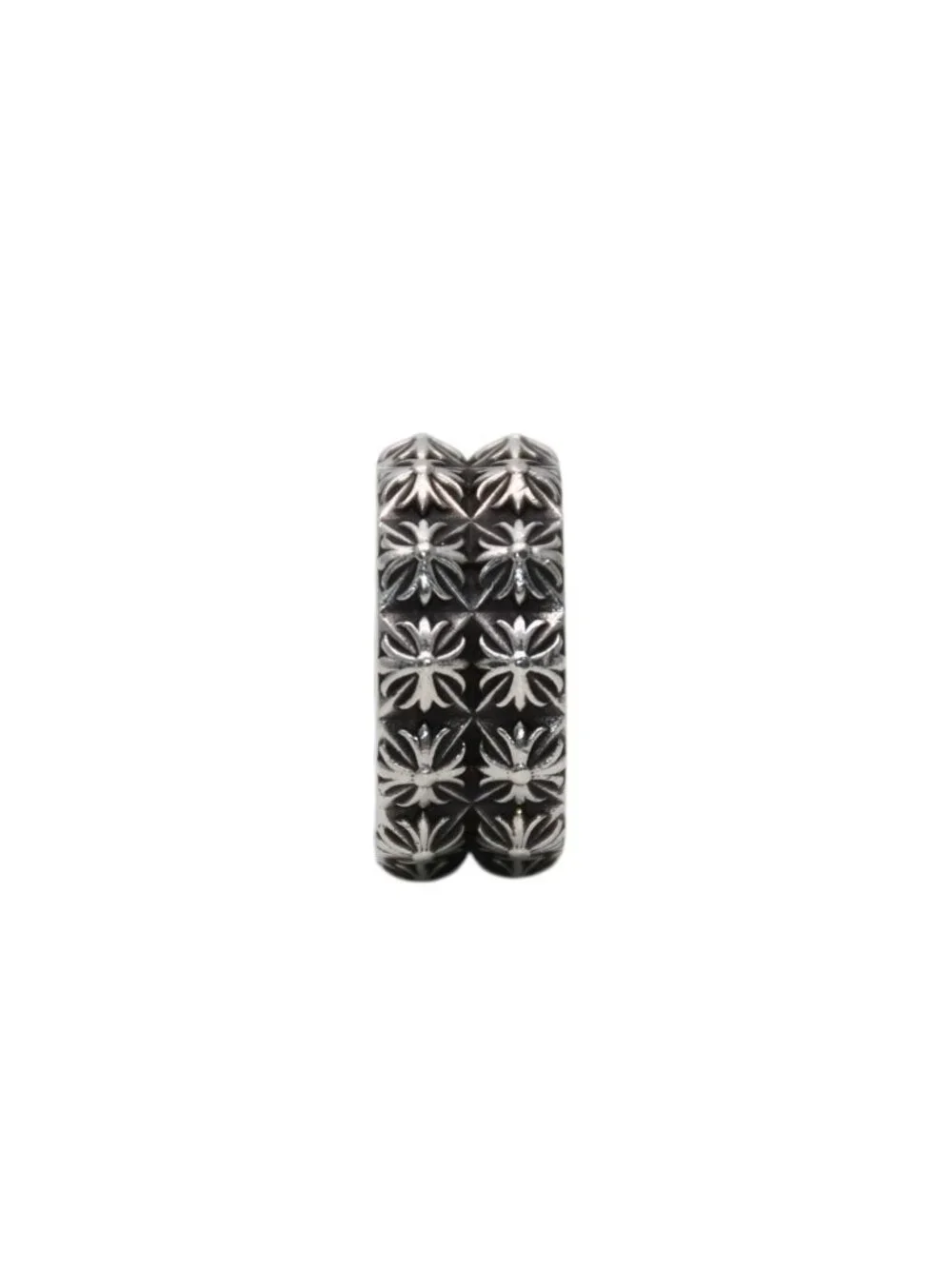 Chrome Hearts Pete Punk Ring Pyramid 925 Sterling Silver